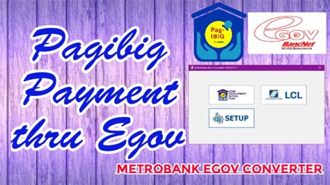 metrobank egov converter download|egov converter v 4.0.
